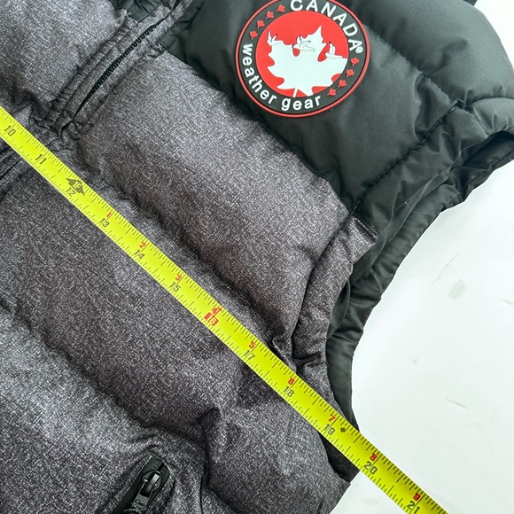 Canada Goose Women's Black and Gray Down Vest Super Triple Goose - Picture 7 of 11